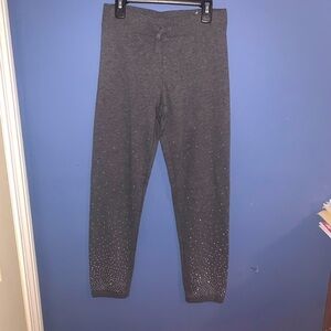 Justice Active gray joggers size 12